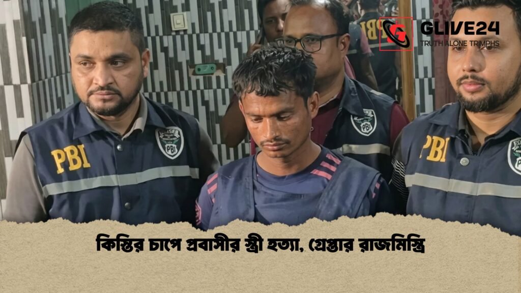 কিস্তির চাপে প্রবাসীর স্ত্রী হত্যা, গ্রেপ্তার রাজমিস্ত্রি 3 কিস্তির চাপে প্রবাসীর স্ত্রী হত্যা গ্রেপ্তার রাজমিস্ত্রি কিস্তির চাপে প্রবাসীর স্ত্রী হত্যা, গ্রেপ্তার রাজমিস্ত্রি