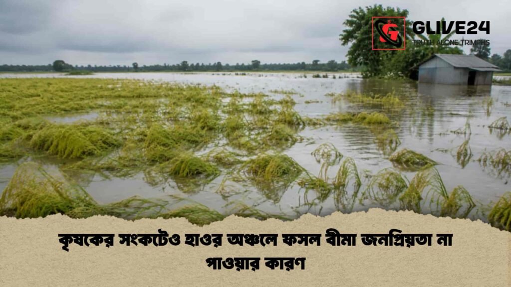 কৃষকের সংকটেও হাওর অঞ্চলে ফসল বীমা জনপ্রিয়তা না পাওয়ার কারণ