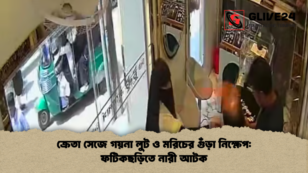 ক্রেতা সেজে গয়না লুট ও মরিচের গুঁড়া নিক্ষেপ ফটিকছড়িতে নারী আটক ক্রেতা সেজে গয়না লুট ও মরিচের গুঁড়া নিক্ষেপ: ফটিকছড়িতে নারী আটক