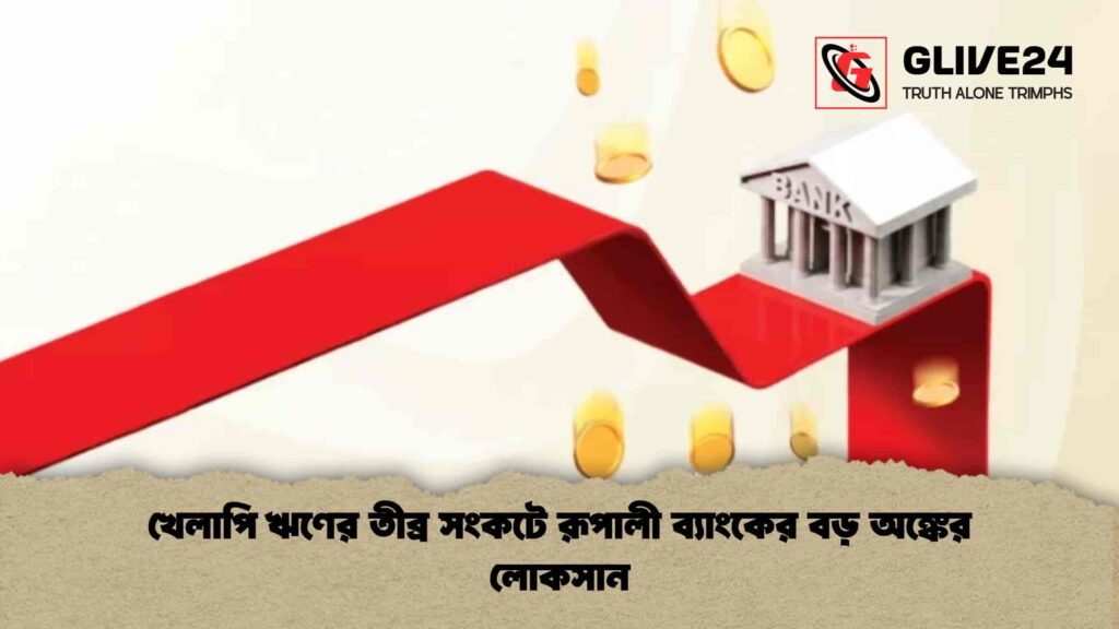 খেলাপি ঋণের তীব্র সংকটে রূপালী ব্যাংকের বড় অঙ্কের লোকসান
