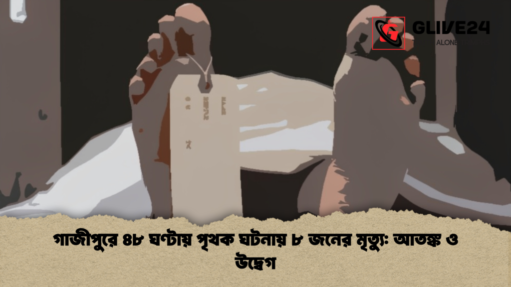 গাজীপুরে ৪৮ ঘণ্টায় পৃথক ঘটনায় ৮ জনের মৃত্যু আতঙ্ক ও উদ্বেগ 2 গাজীপুরে ৪৮ ঘণ্টায় পৃথক ঘটনায় ৮ জনের মৃত্যু: আতঙ্ক ও উদ্বেগ