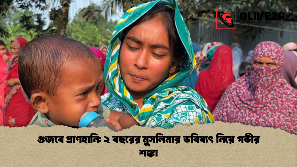 গুজবে প্রাণহানি ২ বছরের মুসলিমার ভবিষ্যৎ নিয়ে গভীর শঙ্কা গুজবে প্রাণহানি: ২ বছরের মুসলিমার ভবিষ্যৎ নিয়ে গভীর শঙ্কা