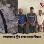 গোয়ালঘরে পুঁতে রাখা মরদেহ উদ্ধার গোয়ালঘরে পুঁতে রাখা মরদেহ উদ্ধার