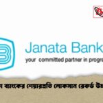 জনতা ব্যাংকের শেয়ারপ্রতি লোকসান রেকর্ড উচ্চতায়