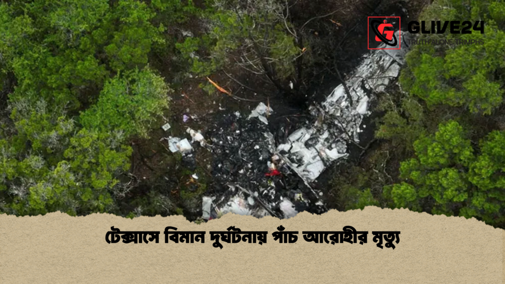 টেক্সাসে বিমান দুর্ঘটনায় পাঁচ আরোহীর মৃত্যু টেক্সাসে বিমান দুর্ঘটনায় পাঁচ আরোহীর মৃত্যু