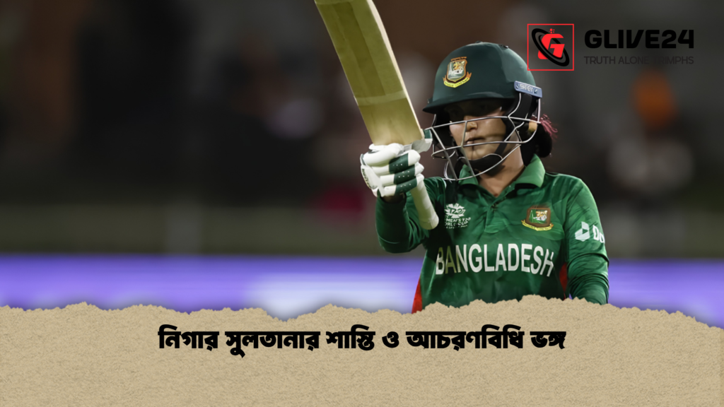 নিগার সুলতানার শাস্তি ও আচরণবিধি ভঙ্গ নিগার সুলতানার শাস্তি ও আচরণবিধি ভঙ্গ নিগার সুলতানার শাস্তি ও আচরণবিধি ভঙ্গ