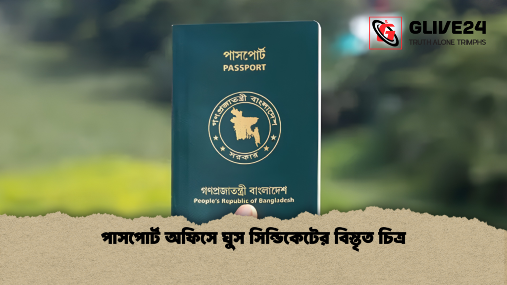 পাসপোর্ট অফিসে ঘুস সিন্ডিকেটের বিস্তৃত চিত্র পাসপোর্ট অফিসে ঘুস সিন্ডিকেটের বিস্তৃত চিত্র
