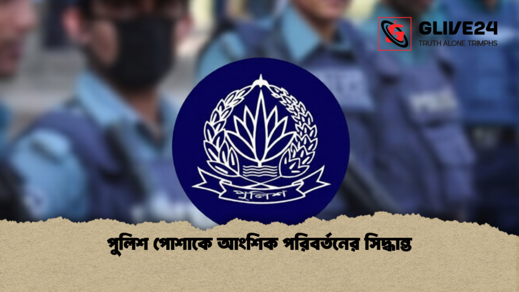 পুলিশ পোশাকে আংশিক পরিবর্তনের সিদ্ধান্ত 1 পুলিশ পোশাকে আংশিক পরিবর্তনের সিদ্ধান্ত