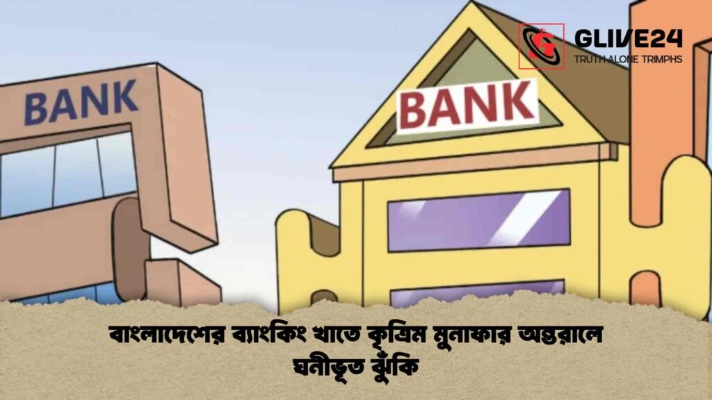 বাংলাদেশের ব্যাংকিং খাতে কৃত্রিম মুনাফার অন্তরালে ঘনীভূত ঝুঁকি 1 বাংলাদেশের ব্যাংকিং খাতে কৃত্রিম মুনাফার অন্তরালে ঘনীভূত ঝুঁকি