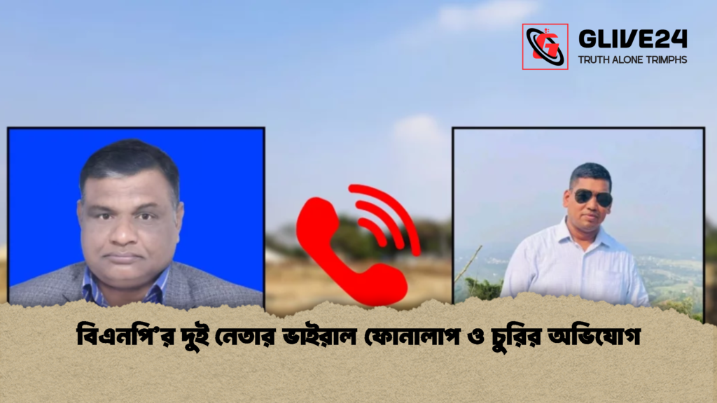 বিএনপির দুই নেতার ভাইরাল ফোনালাপ ও চুরির অভিযোগ বিএনপি’র দুই নেতার ভাইরাল ফোনালাপ ও চুরির অভিযোগ
