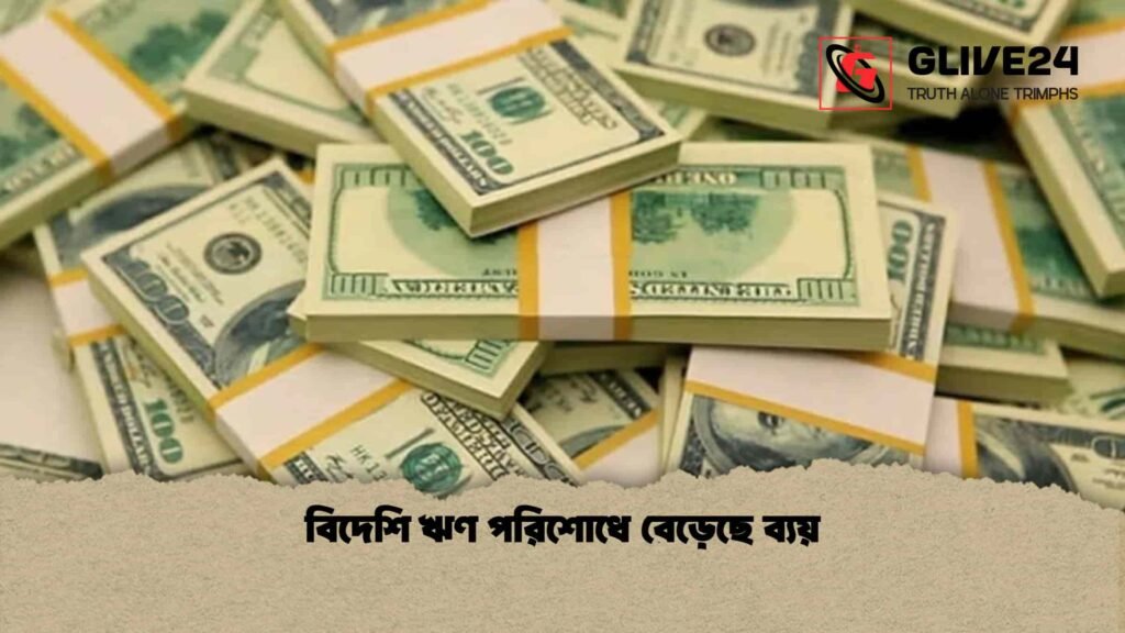 বিদেশি ঋণ পরিশোধে বেড়েছে ব্যয়