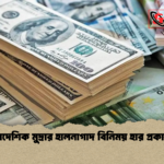 বৈদেশিক মুদ্রার হালনাগাদ বিনিময় হার প্রকাশ বৈদেশিক মুদ্রার হালনাগাদ বিনিময় হার প্রকাশ