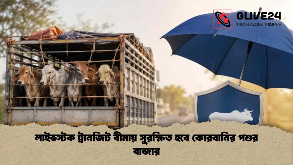 লাইভস্টক ট্রানজিট বীমায় সুরক্ষিত হবে কোরবানির পশুর বাজার