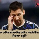 লিওনেল মেসির মাংসপেশির চোট ও আর্জেন্টিনা দলের বিশ্বকাপ প্রস্তুতি