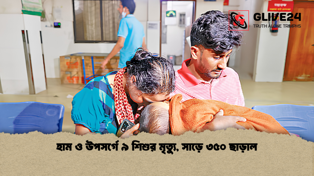 হাম ও উপসর্গে ৯ শিশুর মৃত্যু সাড়ে ৩৫০ ছাড়াল 2 হাম ও উপসর্গে ৯ শিশুর মৃত্যু, সাড়ে ৩৫০ ছাড়াল