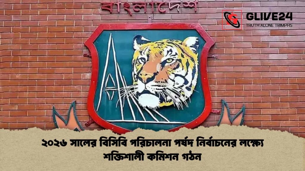 ২০২৬ সালের বিসিবি পরিচালনা পর্ষদ নির্বাচনের লক্ষ্যে শক্তিশালী কমিশন গঠন