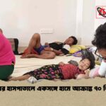 ৩১ শয্যার হাসপাতালে একসঙ্গে হামে আক্রান্ত ৭০ শিশু ভর্তি