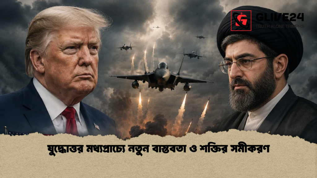 যুদ্ধোত্তর মধ্যপ্রাচ্যে নতুন বাস্তবতা ও শক্তির সমীকরণ news thumbnail 1781672784953 যুদ্ধোত্তর মধ্যপ্রাচ্যে নতুন বাস্তবতা ও শক্তির সমীকরণ