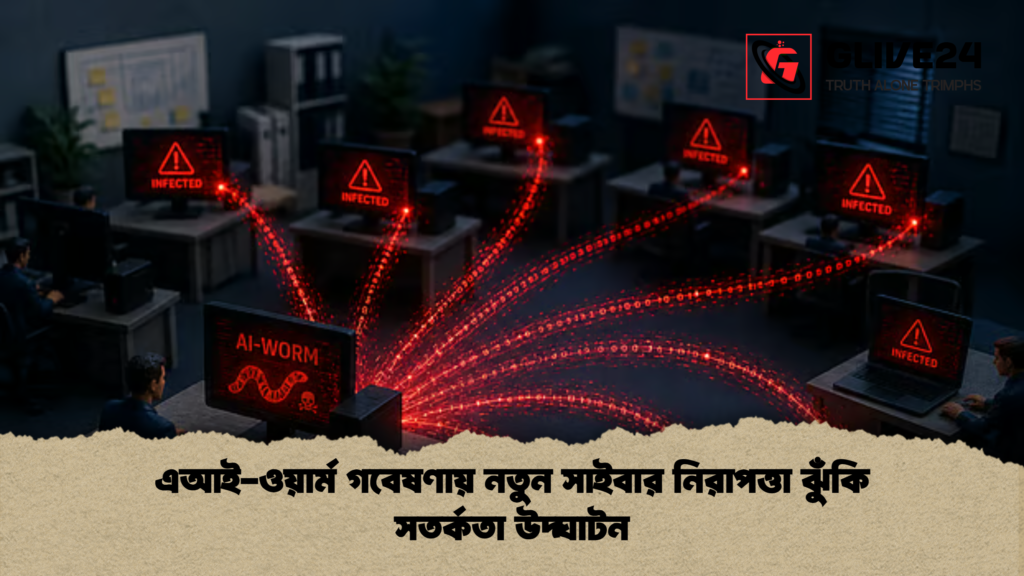 news thumbnail 1781679287292 এআই-ওয়ার্ম গবেষণায় নতুন সাইবার নিরাপত্তা ঝুঁকি সতর্কতা উদ্ঘাটন
