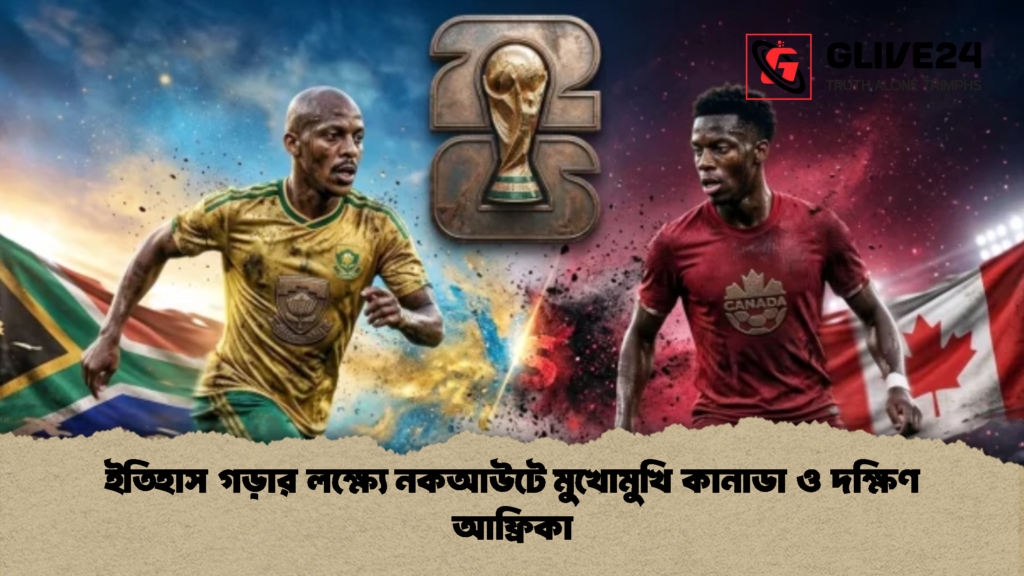 ইতিহাস গড়ার লক্ষ্যে নকআউটে মুখোমুখি কানাডা ও দক্ষিণ আফ্রিকা 2 ইতিহাস গড়ার লক্ষ্যে নকআউটে মুখোমুখি কানাডা ও দক্ষিণ আফ্রিকা