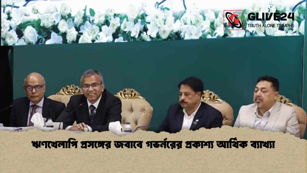 ঋণখেলাপি প্রসঙ্গের জবাবে গভর্নরের প্রকাশ্য আর্থিক ব্যাখ্যা
