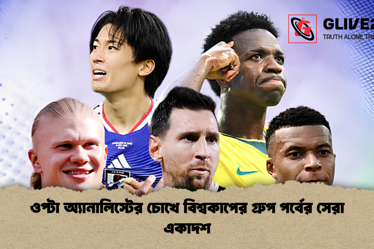 ওপ্টা অ্যানালিস্টের চোখে বিশ্বকাপের গ্রুপ পর্বের সেরা একাদশ