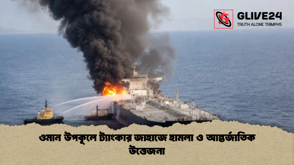 ওমান উপকূলে ট্যাংকার জাহাজে হামলা ও আন্তর্জাতিক উত্তেজনা 1 ওমান উপকূলে ট্যাংকার জাহাজে হামলা ও আন্তর্জাতিক উত্তেজনা