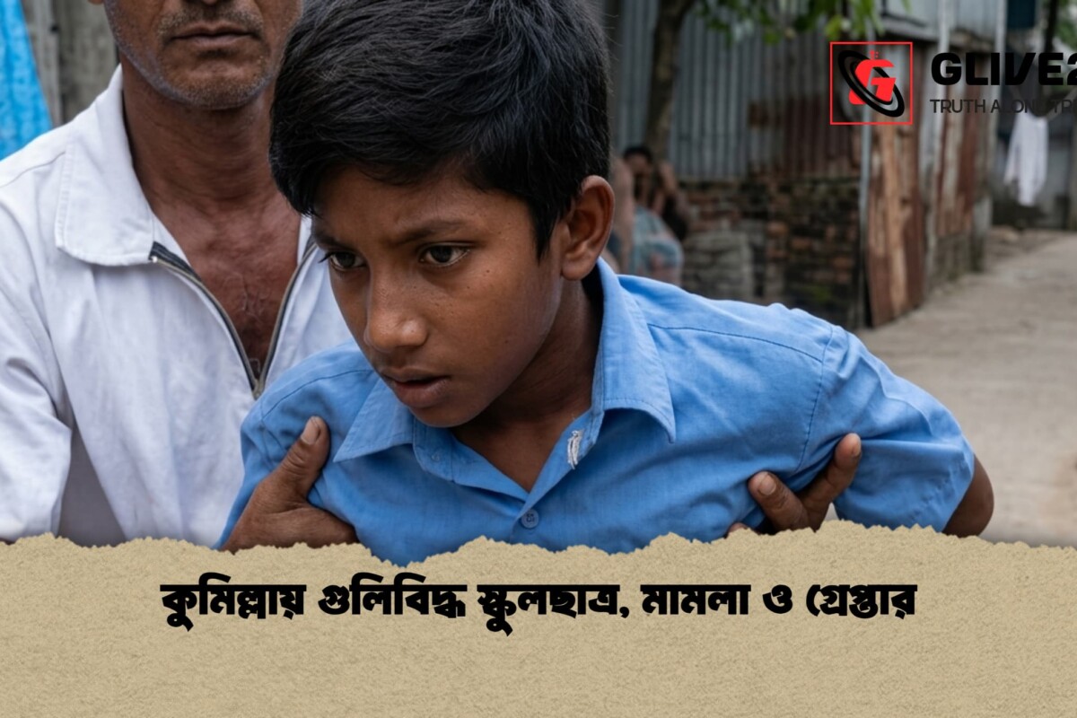 কুমিল্লায় গুলিবিদ্ধ স্কুলছাত্র, মামলা ও গ্রেপ্তার