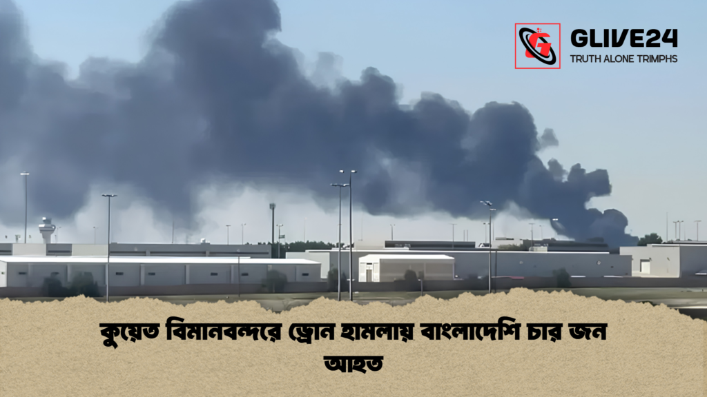 কুয়েত বিমানবন্দরে ড্রোন হামলায় বাংলাদেশি চার জন আহত কুয়েত বিমানবন্দরে ড্রোন হামলায় বাংলাদেশি চার জন আহত