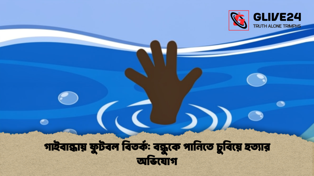 গাইবান্ধায় ফুটবল বিতর্ক বন্ধুকে পানিতে চুবিয়ে হত্যার অভিযোগ গাইবান্ধায় ফুটবল বিতর্ক: বন্ধুকে পানিতে চুবিয়ে হত্যার অভিযোগ