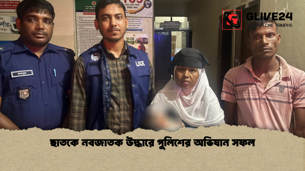 ছাতকে নবজাতক উদ্ধারে পুলিশের অভিযান সফল ছাতকে নবজাতক উদ্ধারে পুলিশের অভিযান সফল