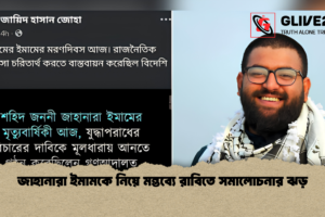 জাহানারা ইমামকে নিয়ে মন্তব্যে রাবিতে সমালোচনার ঝড়