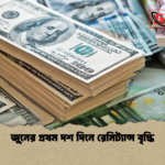 জুনের প্রথম দশ দিনে রেমিট্যান্স বৃদ্ধি জুনের প্রথম দশ দিনে রেমিট্যান্স বৃদ্ধি