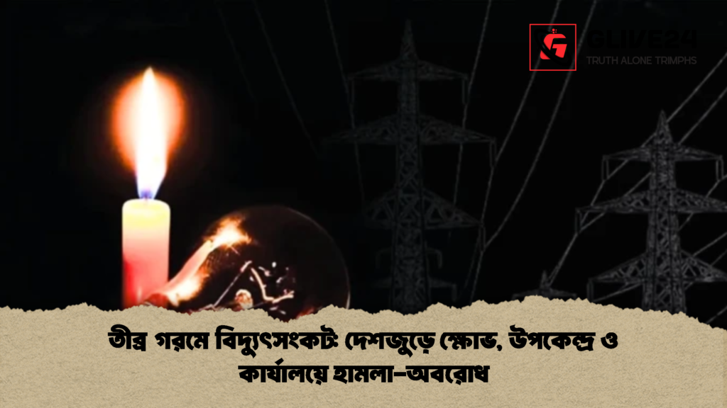 তীব্র গরমে বিদ্যুৎসংকট দেশজুড়ে ক্ষোভ উপকেন্দ্র ও কার্যালয়ে হামলা অবরোধ 1 তীব্র গরমে বিদ্যুৎসংকট: দেশজুড়ে ক্ষোভ, উপকেন্দ্র ও কার্যালয়ে হামলা-অবরোধ