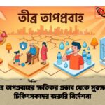 তীব্র তাপপ্রবাহের ক্ষতিকর প্রভাব থেকে সুরক্ষায় চিকিৎসকদের জরুরি নির্দেশনা