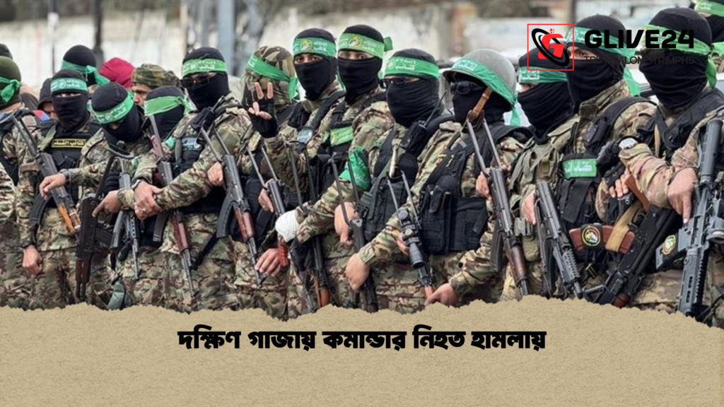 দক্ষিণ গাজায় কমান্ডার নিহত হামলায় দক্ষিণ গাজায় কমান্ডার নিহত হামলায়