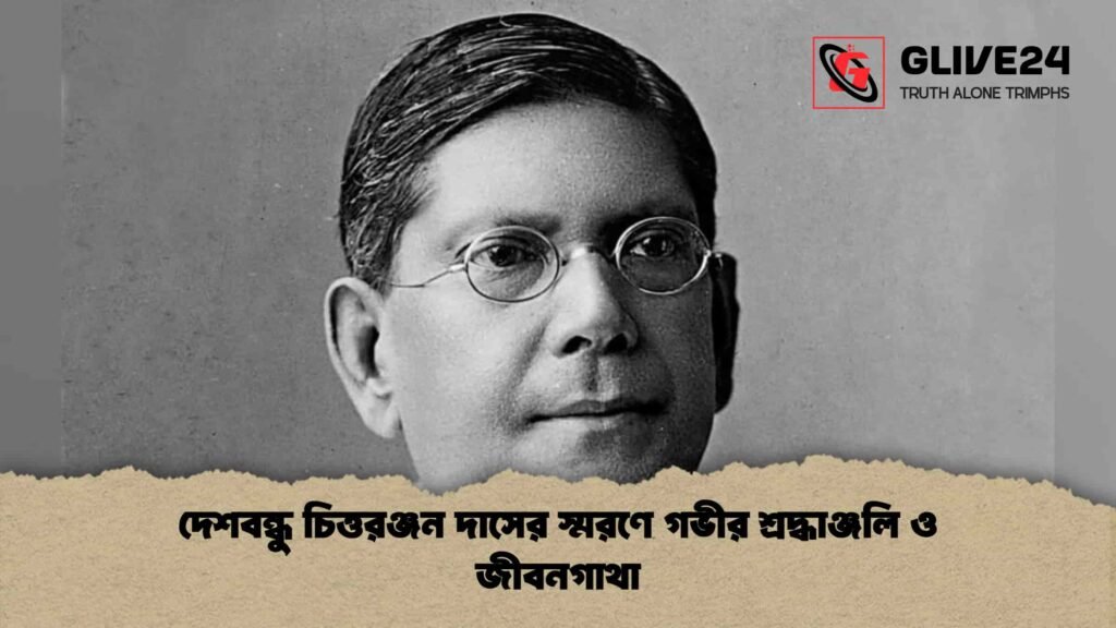 দেশবন্ধু চিত্তরঞ্জন দাসের স্মরণে গভীর শ্রদ্ধাঞ্জলি ও জীবনগাথা দেশবন্ধু চিত্তরঞ্জন দাসের স্মরণে গভীর শ্রদ্ধাঞ্জলি ও জীবনগাথা