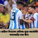 নিরাপত্তা ত্রুটিতে লিওনেল মেসিসহ পুরো আর্জেন্টিনা দলের পাসপোর্টের তথ্য ফাঁস নিরাপত্তা ত্রুটিতে লিওনেল মেসিসহ পুরো আর্জেন্টিনা দলের পাসপোর্টের তথ্য ফাঁস