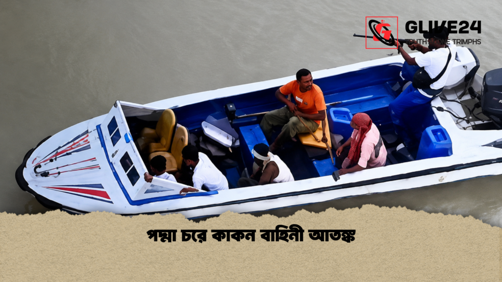 পদ্মা চরে কাকন বাহিনী আতঙ্ক 1 পদ্মা চরে কাকন বাহিনী আতঙ্ক