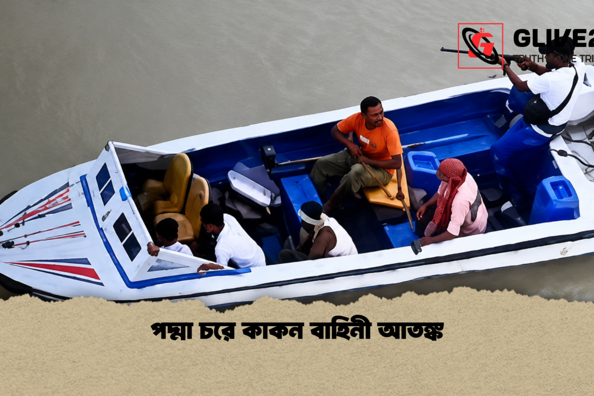 পদ্মা চরে কাকন বাহিনী আতঙ্ক