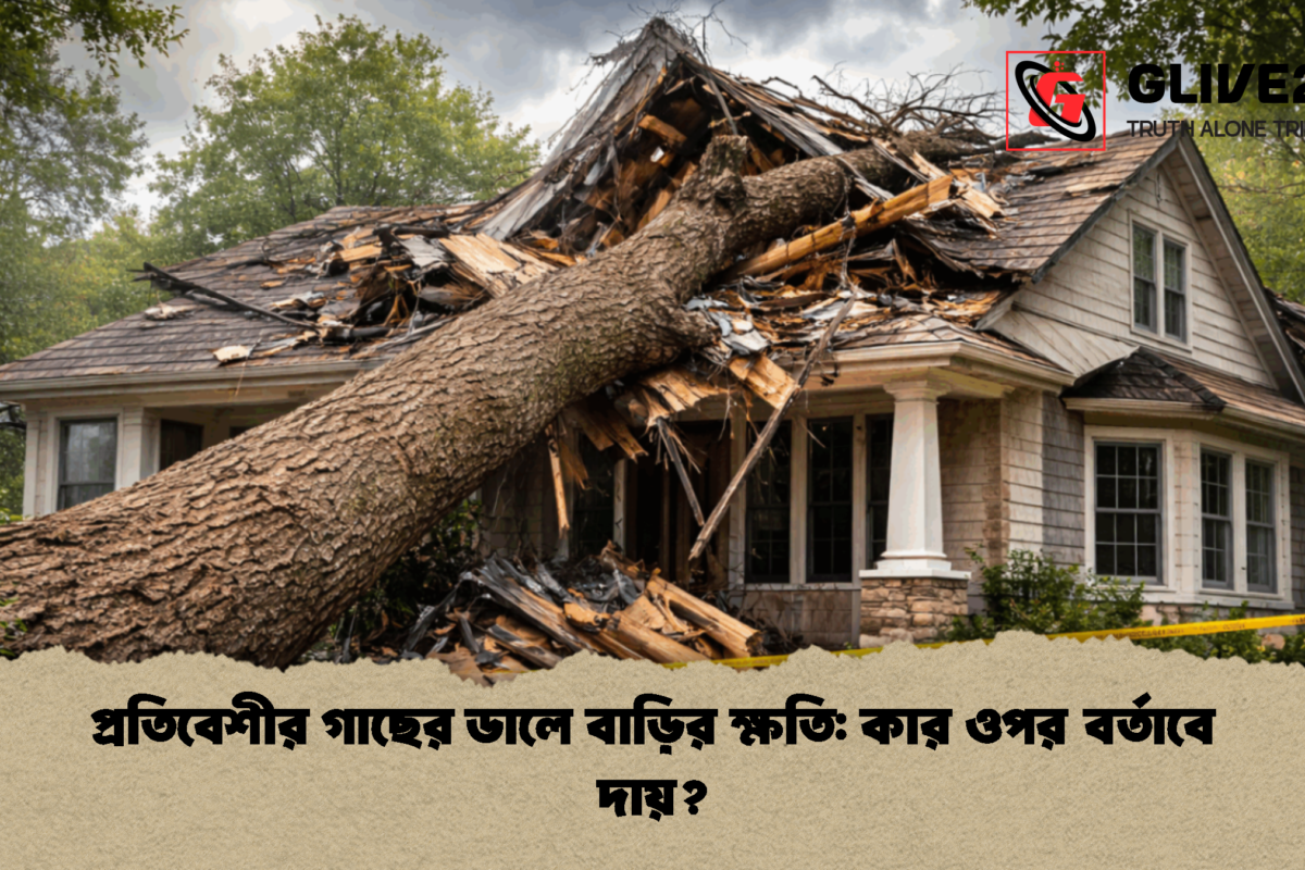 প্রতিবেশীর গাছের ডালে বাড়ির ক্ষতি: কার ওপর বর্তাবে দায়?