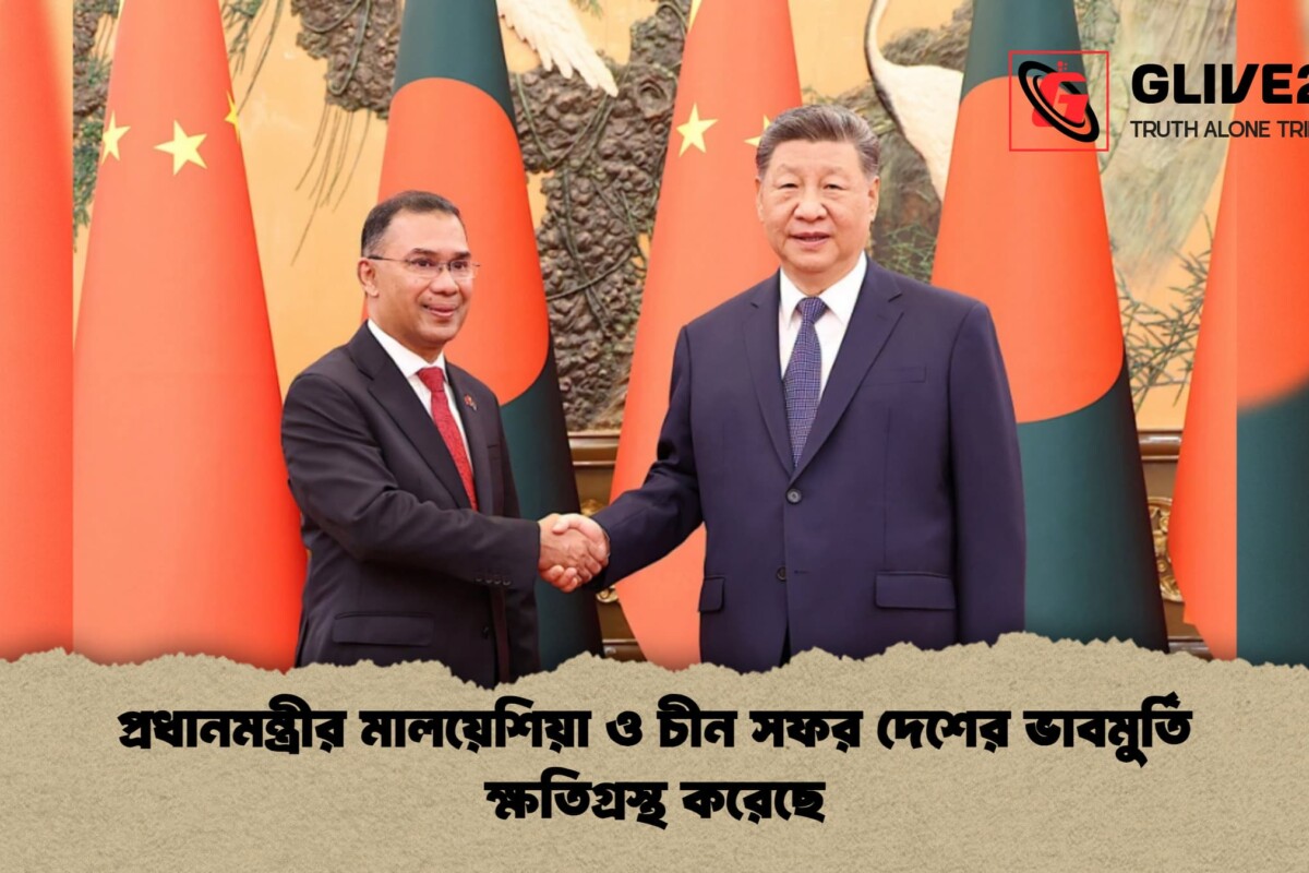 প্রধানমন্ত্রীর মালয়েশিয়া ও চীন সফর দেশের ভাবমুর্তি ক্ষতিগ্রস্থ করেছে