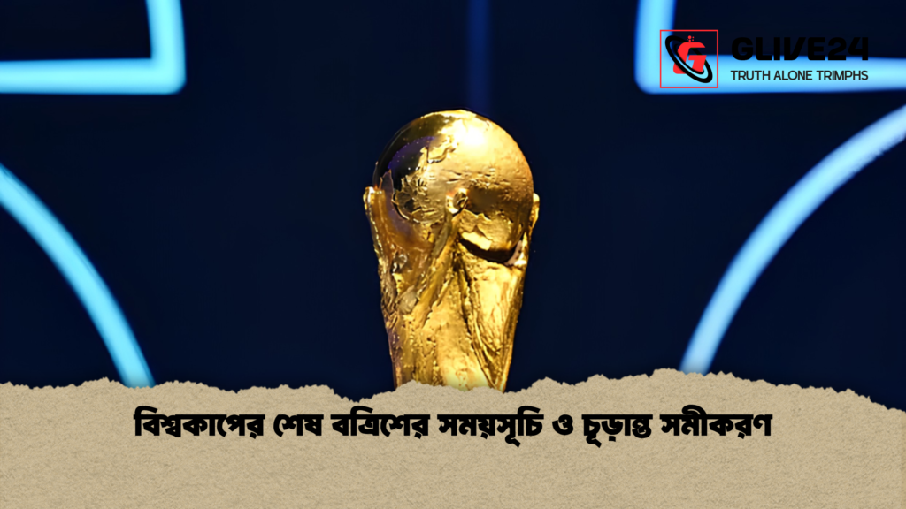বিশ্বকাপের শেষ বত্রিশের সময়সূচি ও চূড়ান্ত সমীকরণ 1 বিশ্বকাপের শেষ বত্রিশের সময়সূচি ও চূড়ান্ত সমীকরণ
