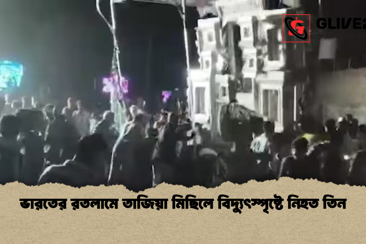 ভারতের রতলামে তাজিয়া মিছিলে বিদ্যুৎস্পৃষ্টে নিহত তিন