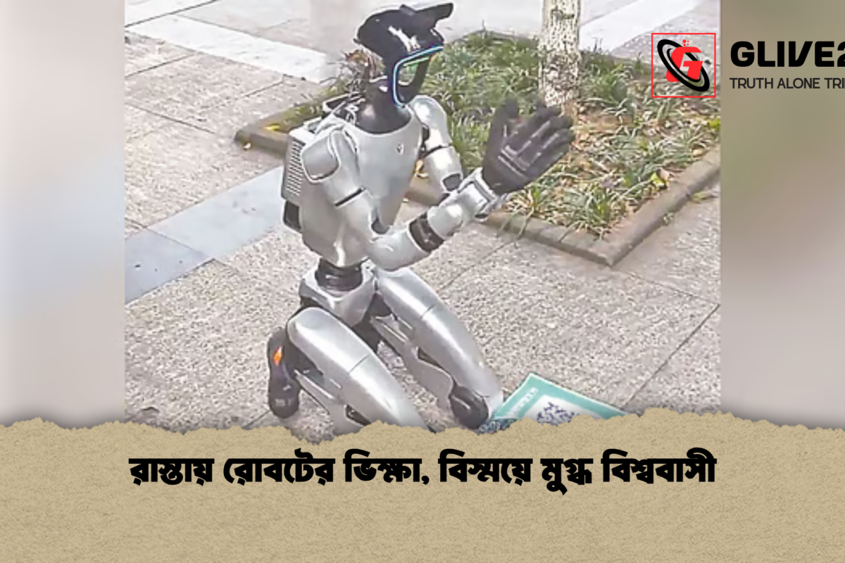 রাস্তায় রোবটের ভিক্ষা, বিস্ময়ে মুগ্ধ বিশ্ববাসী