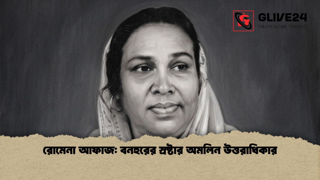 রোমেনা আফাজ বনহুরের স্রষ্টার অমলিন উত্তরাধিকার রোমেনা আফাজ: বনহুরের স্রষ্টার অমলিন উত্তরাধিকার