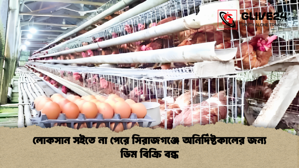 লোকসান সইতে না পেরে সিরাজগঞ্জে অনির্দিষ্টকালের জন্য ডিম বিক্রি বন্ধ 1 লোকসান সইতে না পেরে সিরাজগঞ্জে অনির্দিষ্টকালের জন্য ডিম বিক্রি বন্ধ