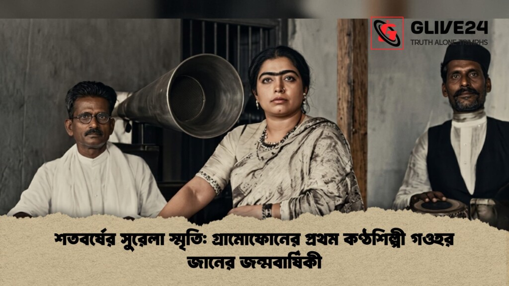 শতবর্ষের সুরেলা স্মৃতি গ্রামোফোনের প্রথম কণ্ঠশিল্পী গওহর জানের জন্মবার্ষিকী 1 শতবর্ষের সুরেলা স্মৃতি: গ্রামোফোনের প্রথম কণ্ঠশিল্পী গওহর জানের জন্মবার্ষিকী