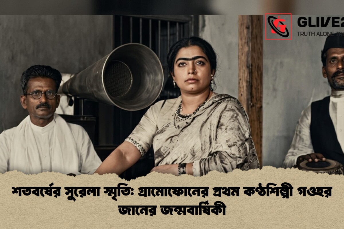 শতবর্ষের সুরেলা স্মৃতি: গ্রামোফোনের প্রথম কণ্ঠশিল্পী গওহর জানের জন্মবার্ষিকী