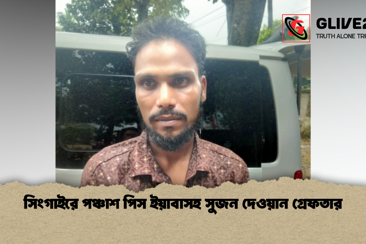 সিংগাইরে পঞ্চাশ পিস ইয়াবাসহ সুজন দেওয়ান গ্রেফতার